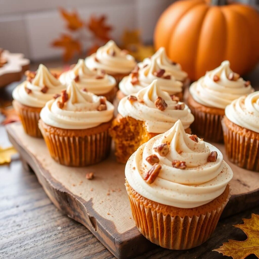 Pumpkin Cupcakes