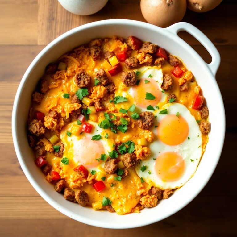 Breakfast Casserole with Hashbrowns