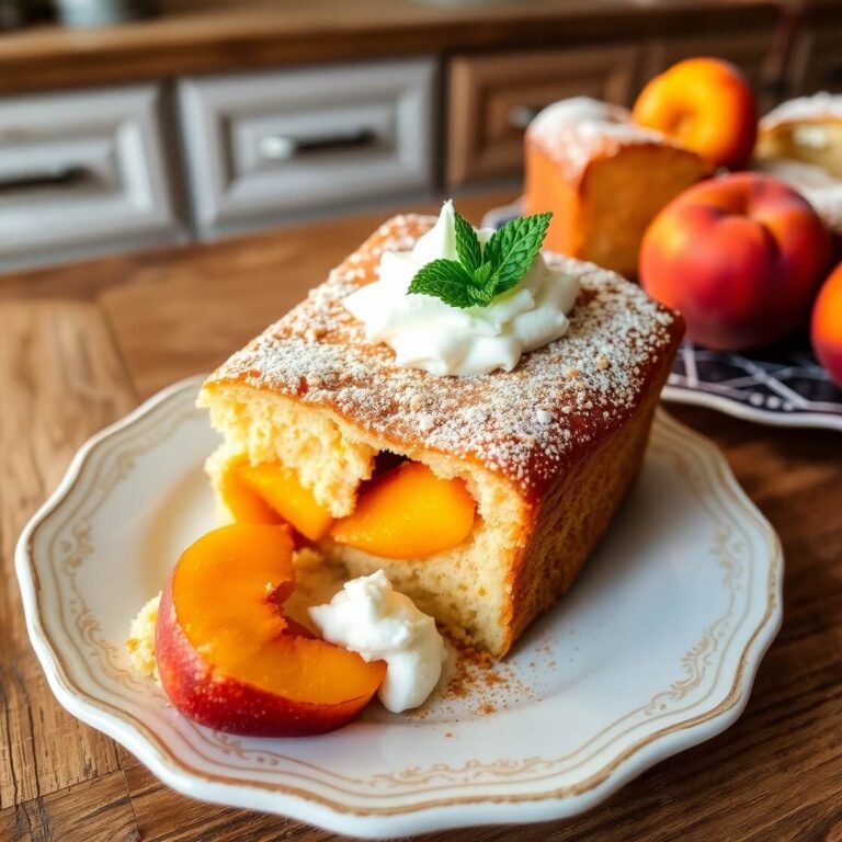 Peach Cake Recipe