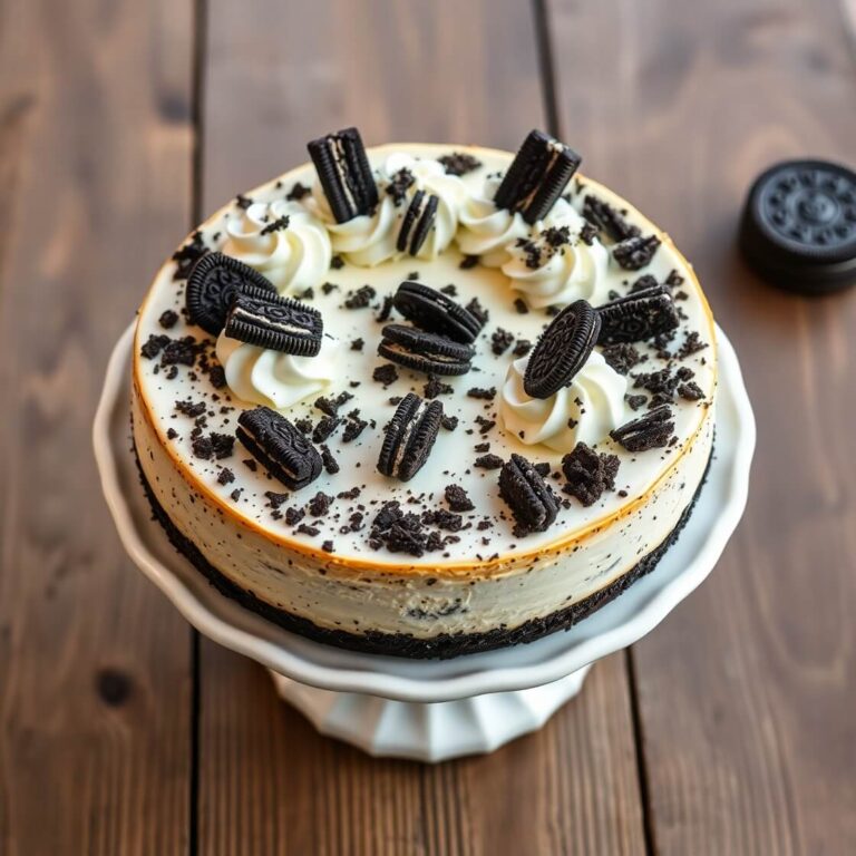 No Bake Oreo Cheesecake