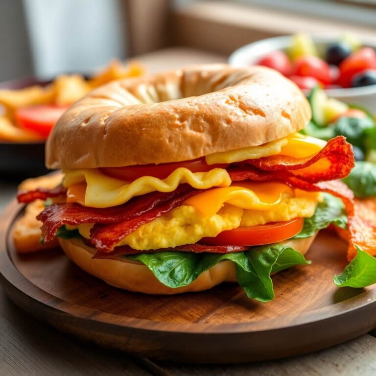 Bagel Breakfast Sandwich