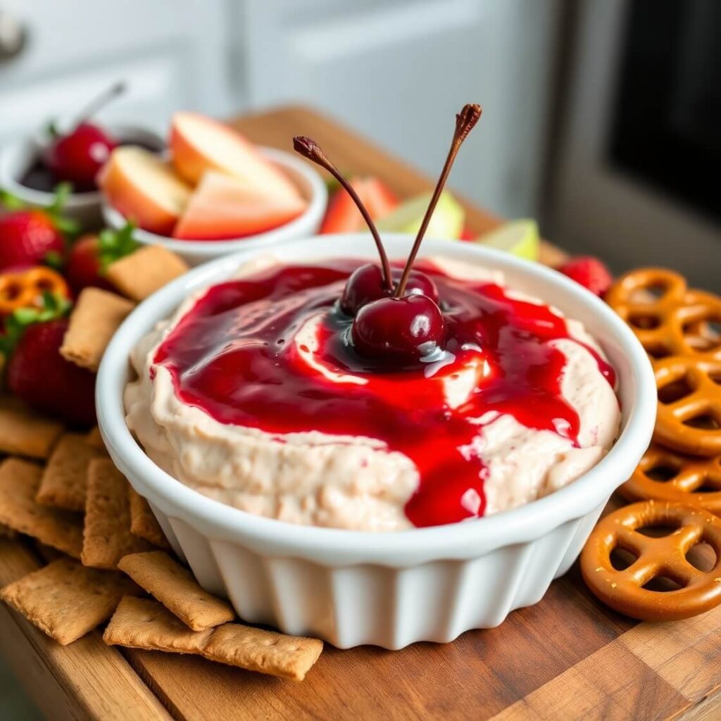 Cherry Cheesecake Dip