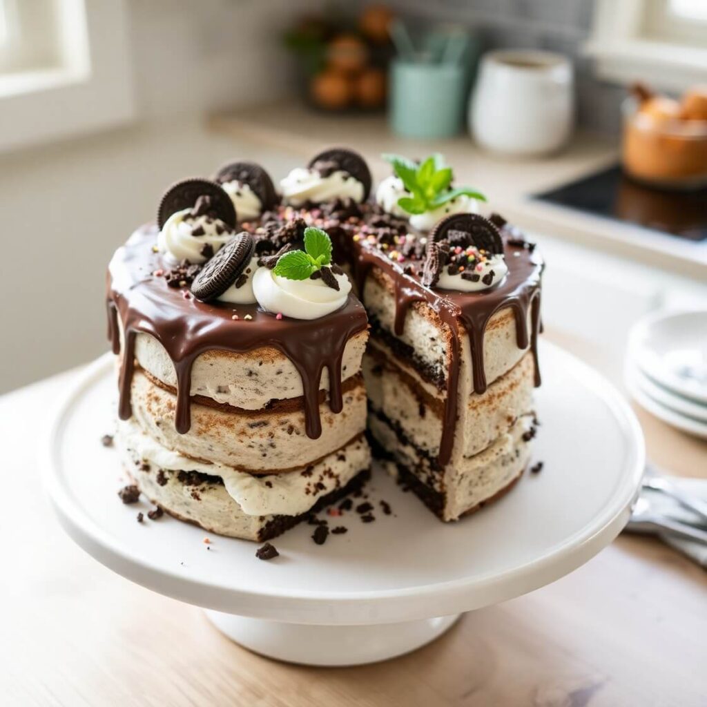 Ice Cream Sandwich Cake (Just 5 Ingredients)