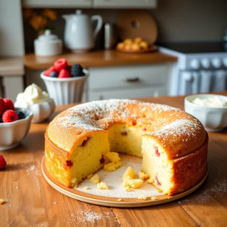 French Butter Cake