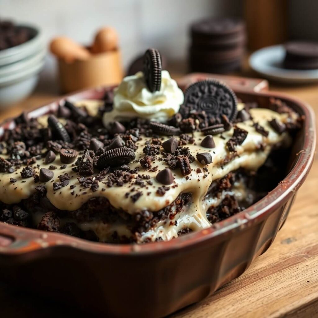 Oreo Dump Cake