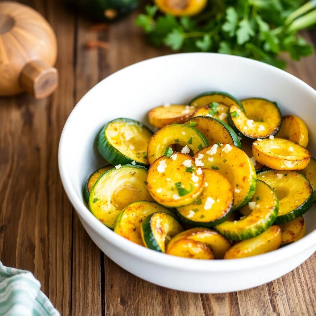 Zucchini and Yellow Squash Sauté