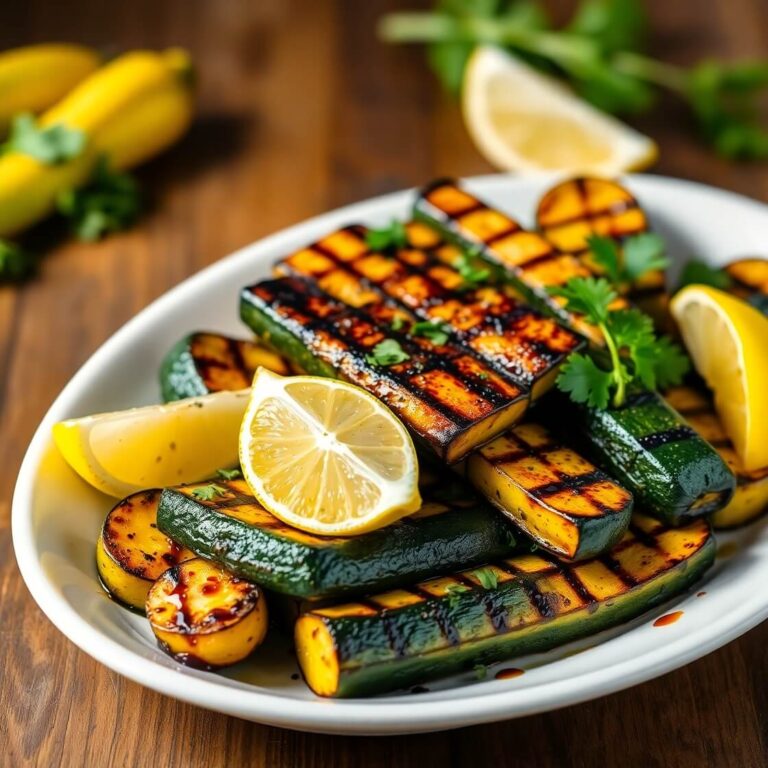 Grilled Zucchini and Squash