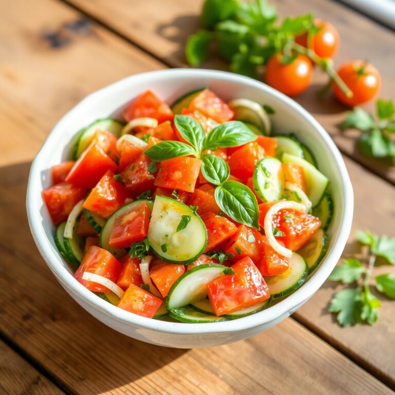Cucumber Tomato Salad