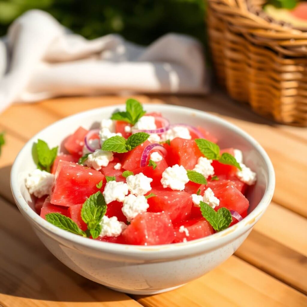 Watermelon Feta Salad