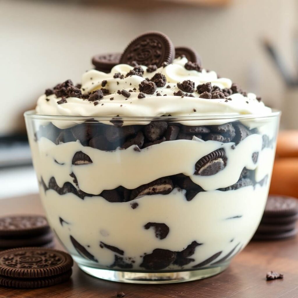 Oreo Pudding Dessert