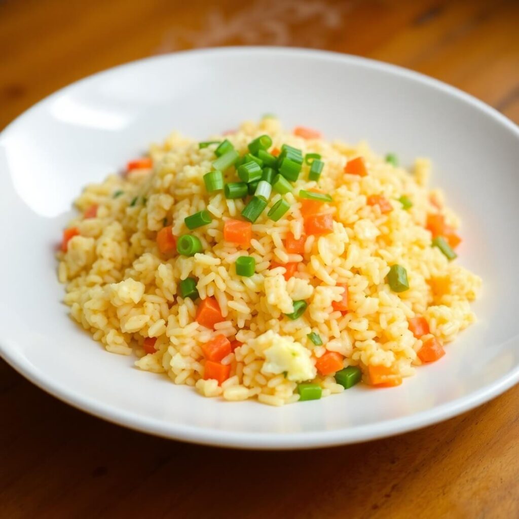 25-minute Easy Egg Fried Rice (Just 8 Ingredients!)