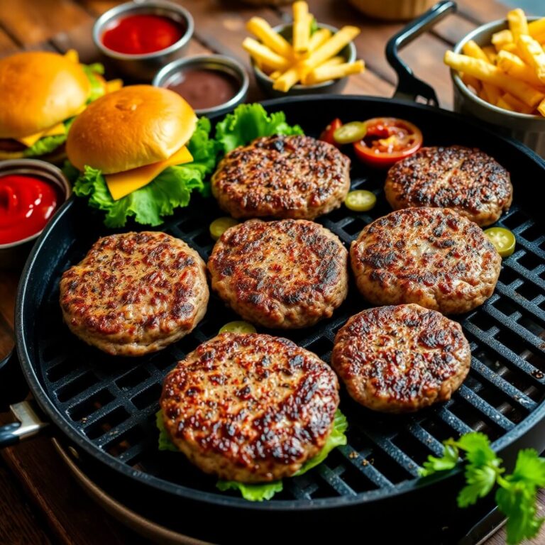 Homemade Burger Patties