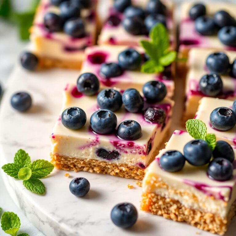 Blueberry Cheesecake Bars