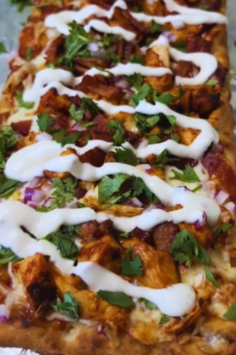 30-Minute BBQ Chicken Flatbread