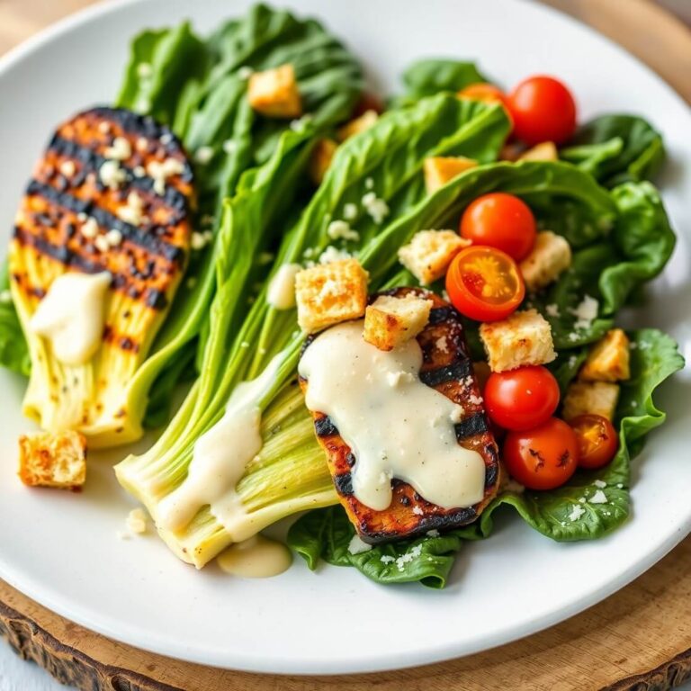 Grilled Romaine Salad