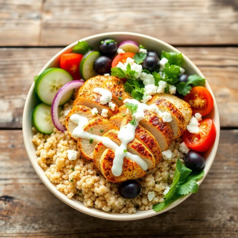 Mediterranean Chicken Bowl Recipe