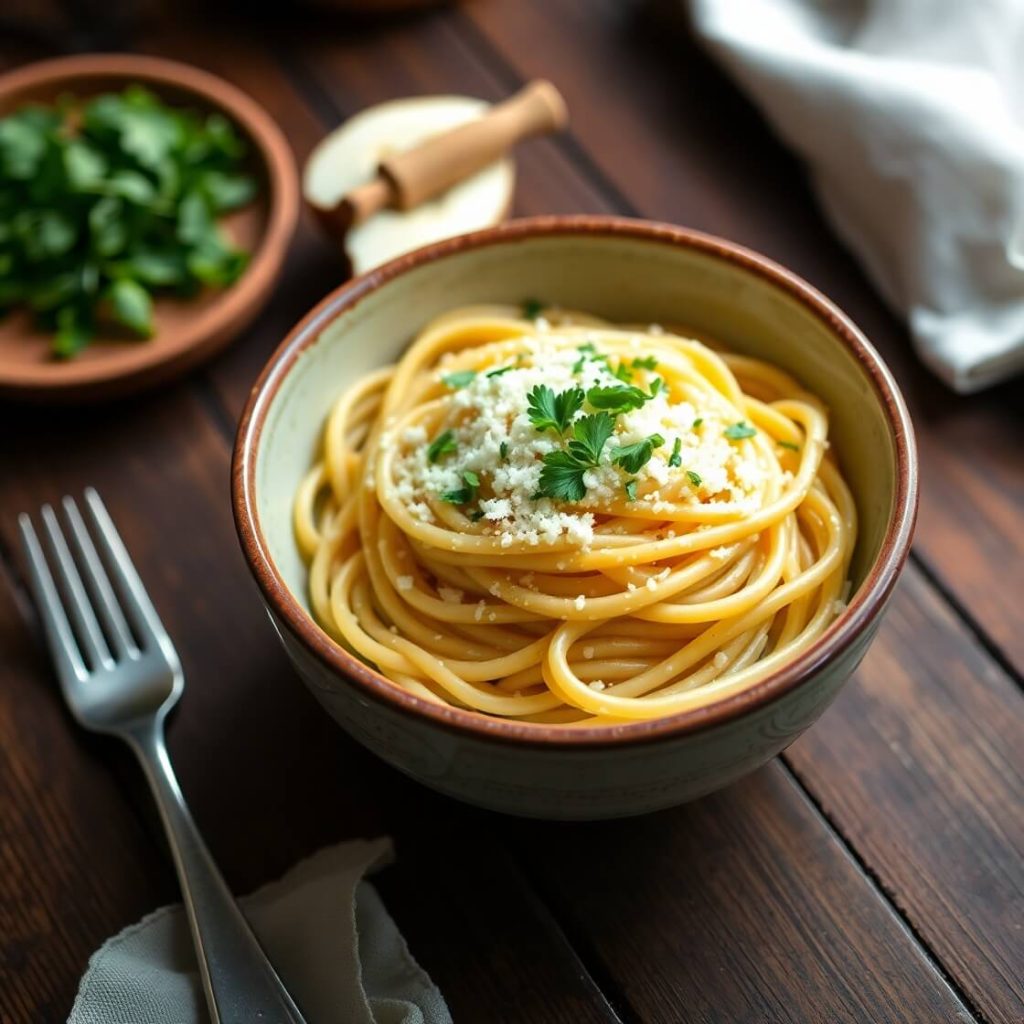 Butter Garlic Pasta
