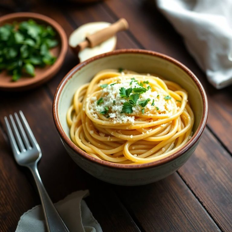 Butter Garlic Pasta