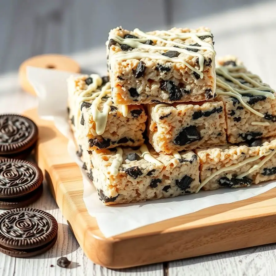 How to make Homemeade Oreo Rice Krispie Treats