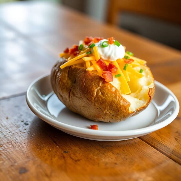 Microwave Baked Potato Recipe