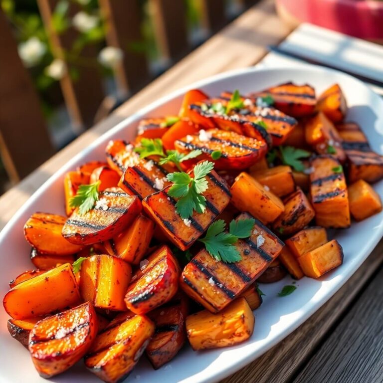 Grilled Sweet Potatoes