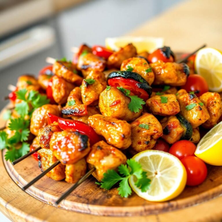 Chicken Kabobs in the Oven Recipe