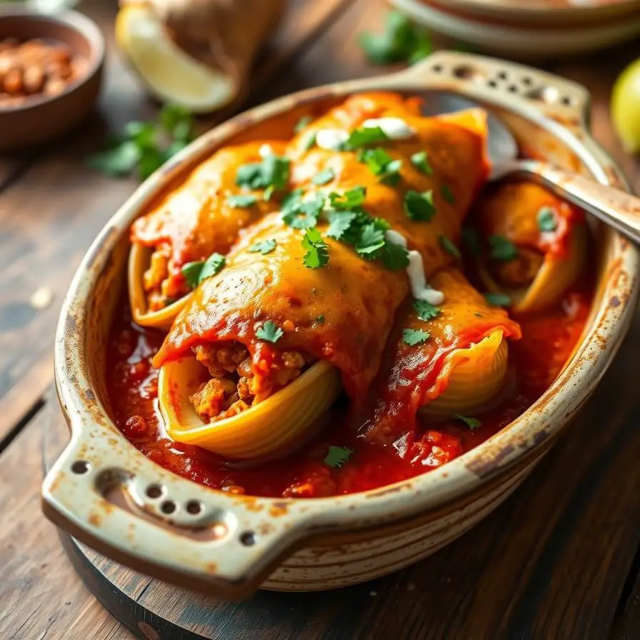 How To Make Mexican Stuffed Shells
