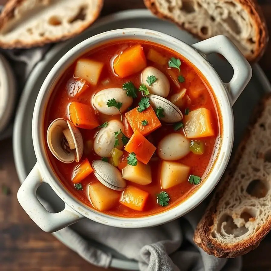 Manhattan Clam Chowder Recipe