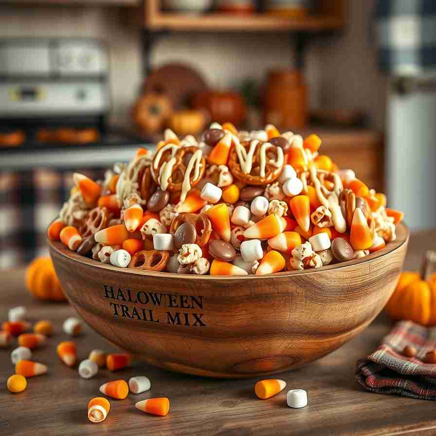 Halloween Trail Mix Recipe