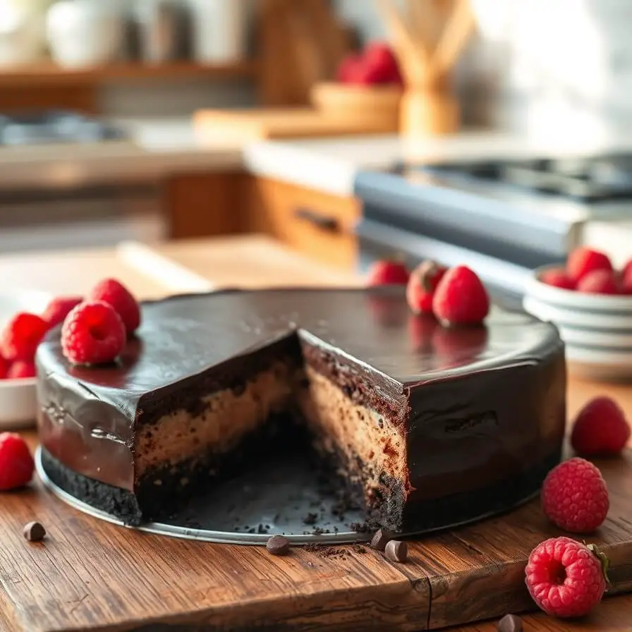 Dark Chocolate Cheesecake Recipe
