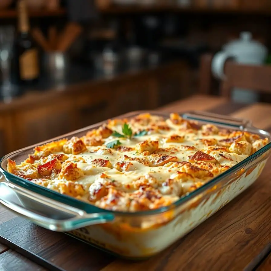 Chicken Stuffing Casserole Recipe