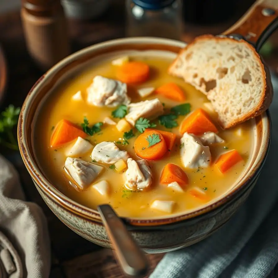 Creamy Chicken Soup Recipe