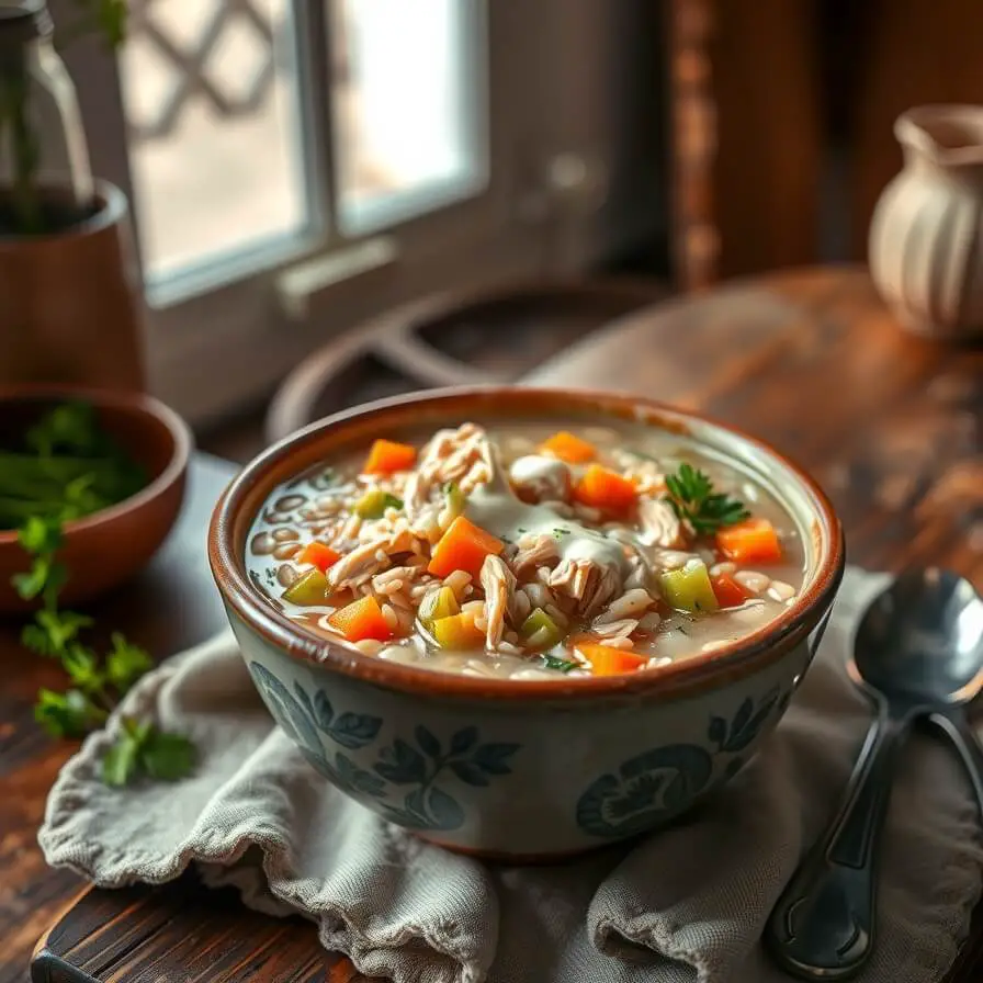 Chicken and Wild Rice Soup Recipe
