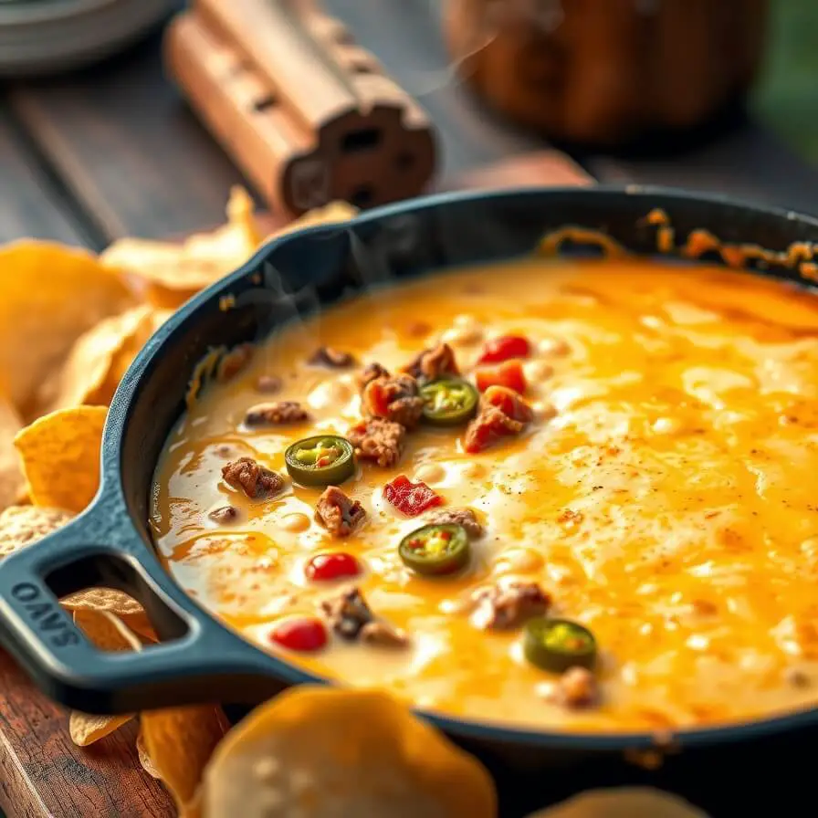 Smoked Queso Dip  Recipe