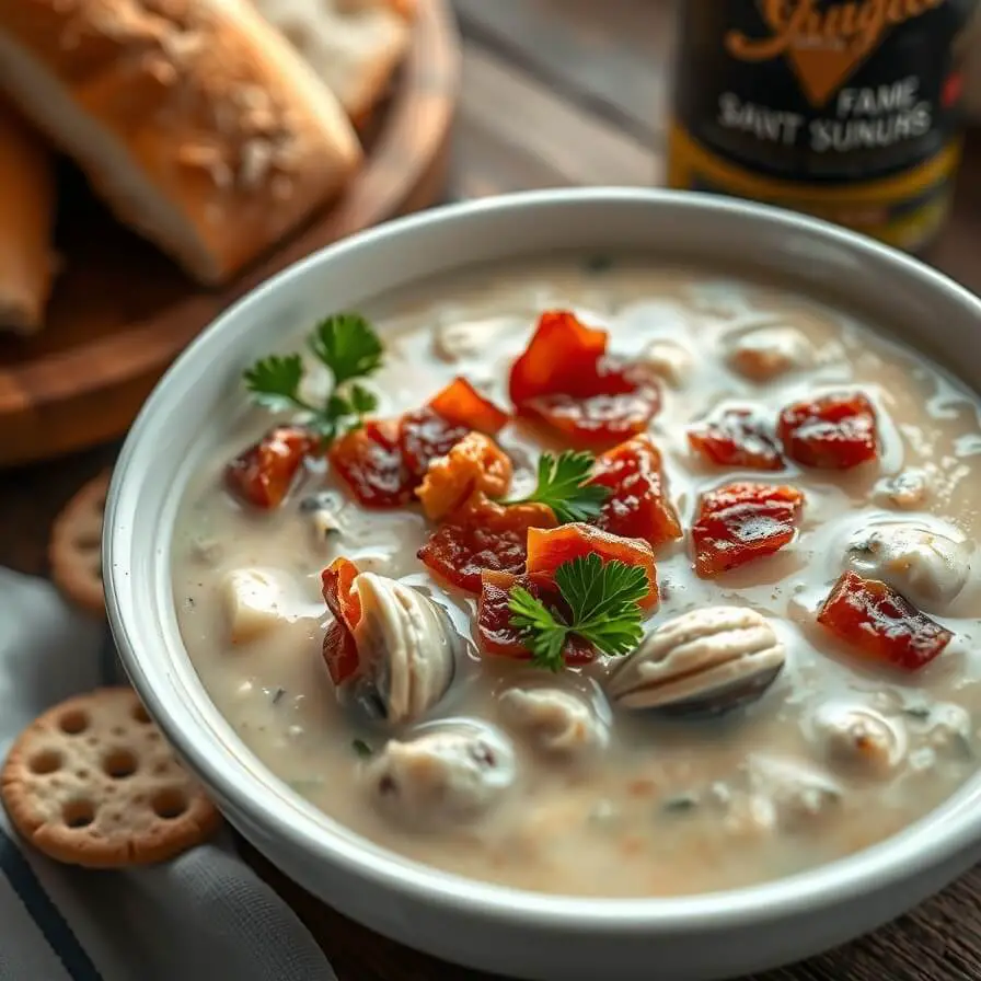Clam Chowder with Canned Clams