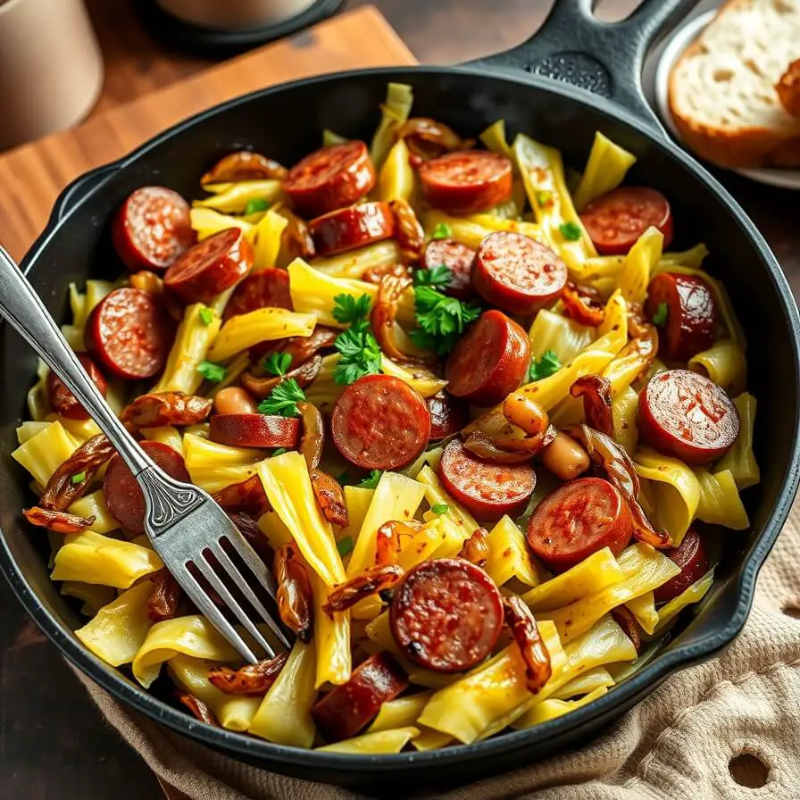 Cabbage and Sausage Recipe