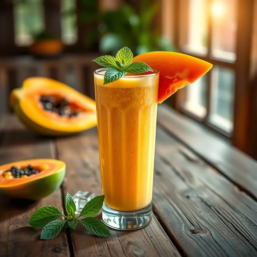 Papaya Smoothie Recipe