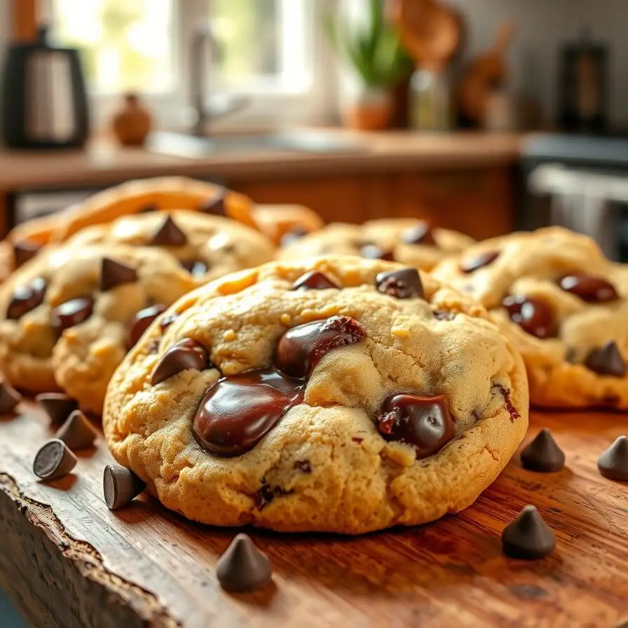 Gooey Chocolate Chip Cookies Recipe