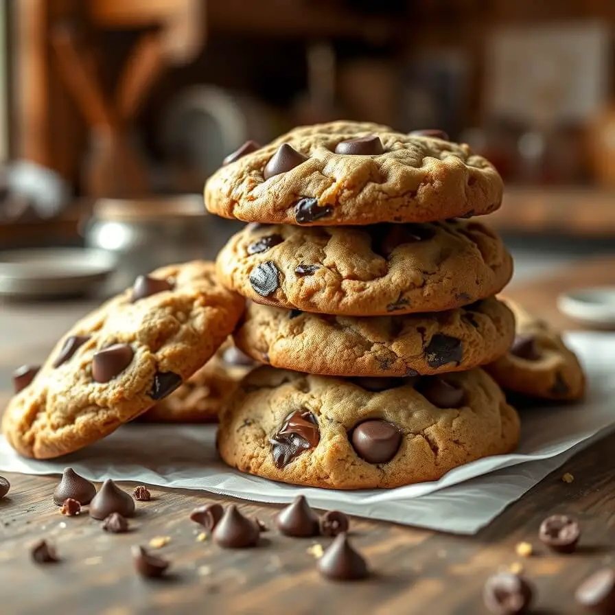Soft Chewy Chocolate Chip Cookies Recipe