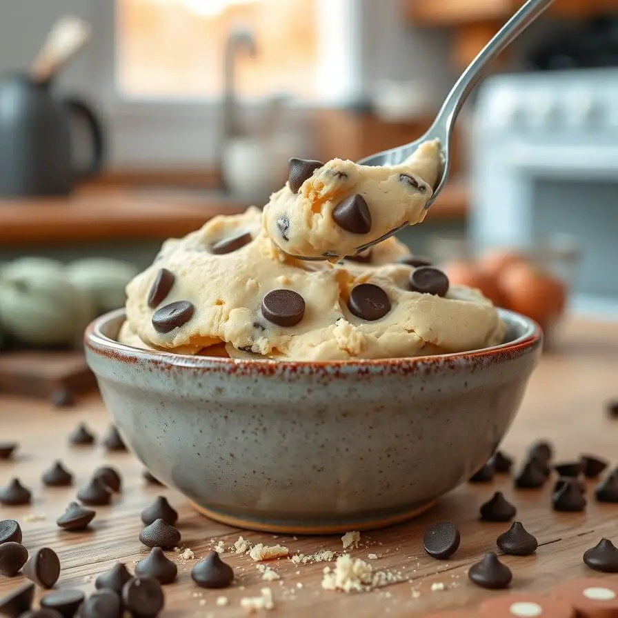 No Bake Cookie Dough Recipe