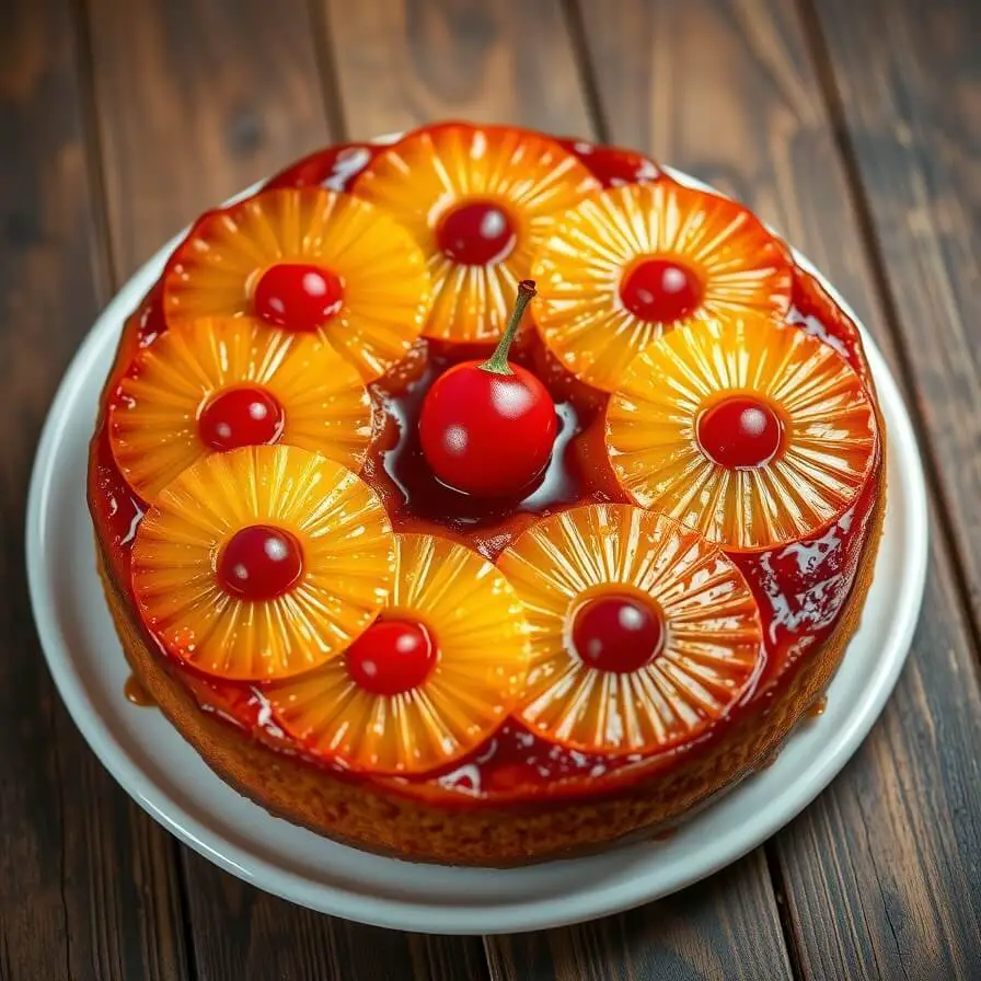 Pineapple Upside Down Cake Recipe