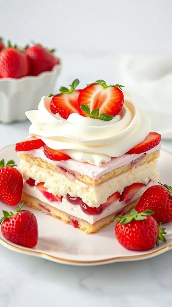 37+ Delicious Strawberry Poke Cake Recipes